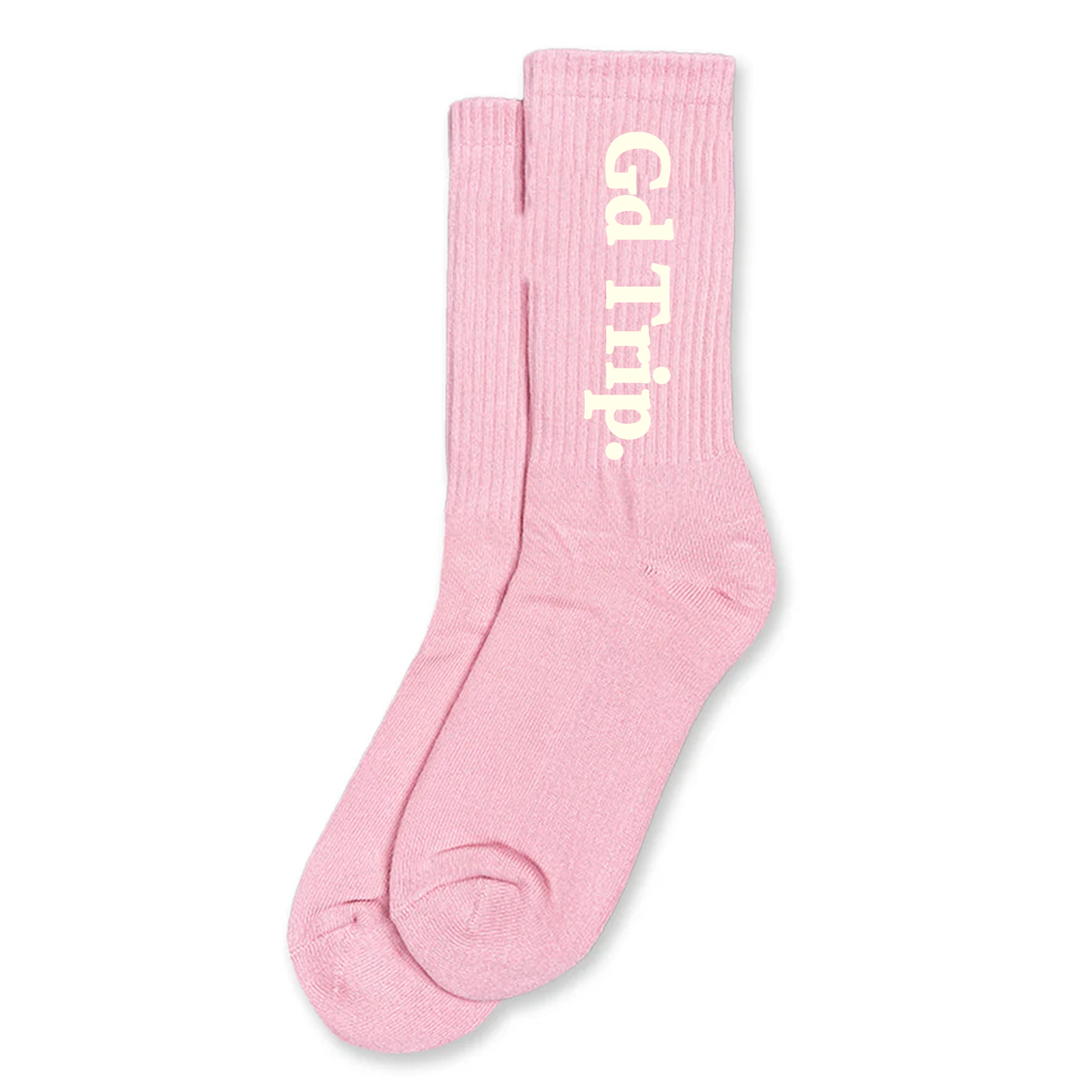 HAVE A GD TRIP Socks - Pink