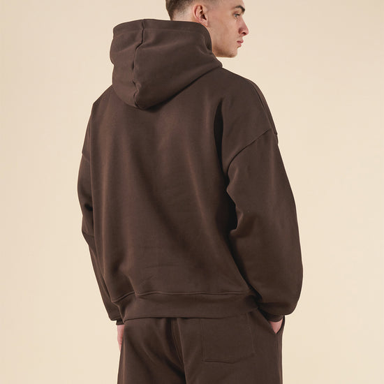 bound Sustain Heavy Hoodie - Cocoa Brown