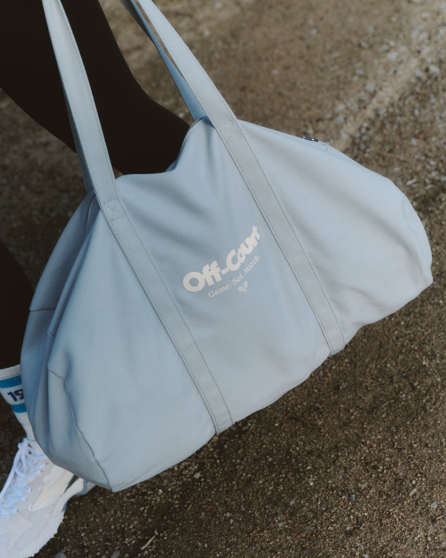 Vice 84 'Off-Court' Organic Gym Bag - Light Blue