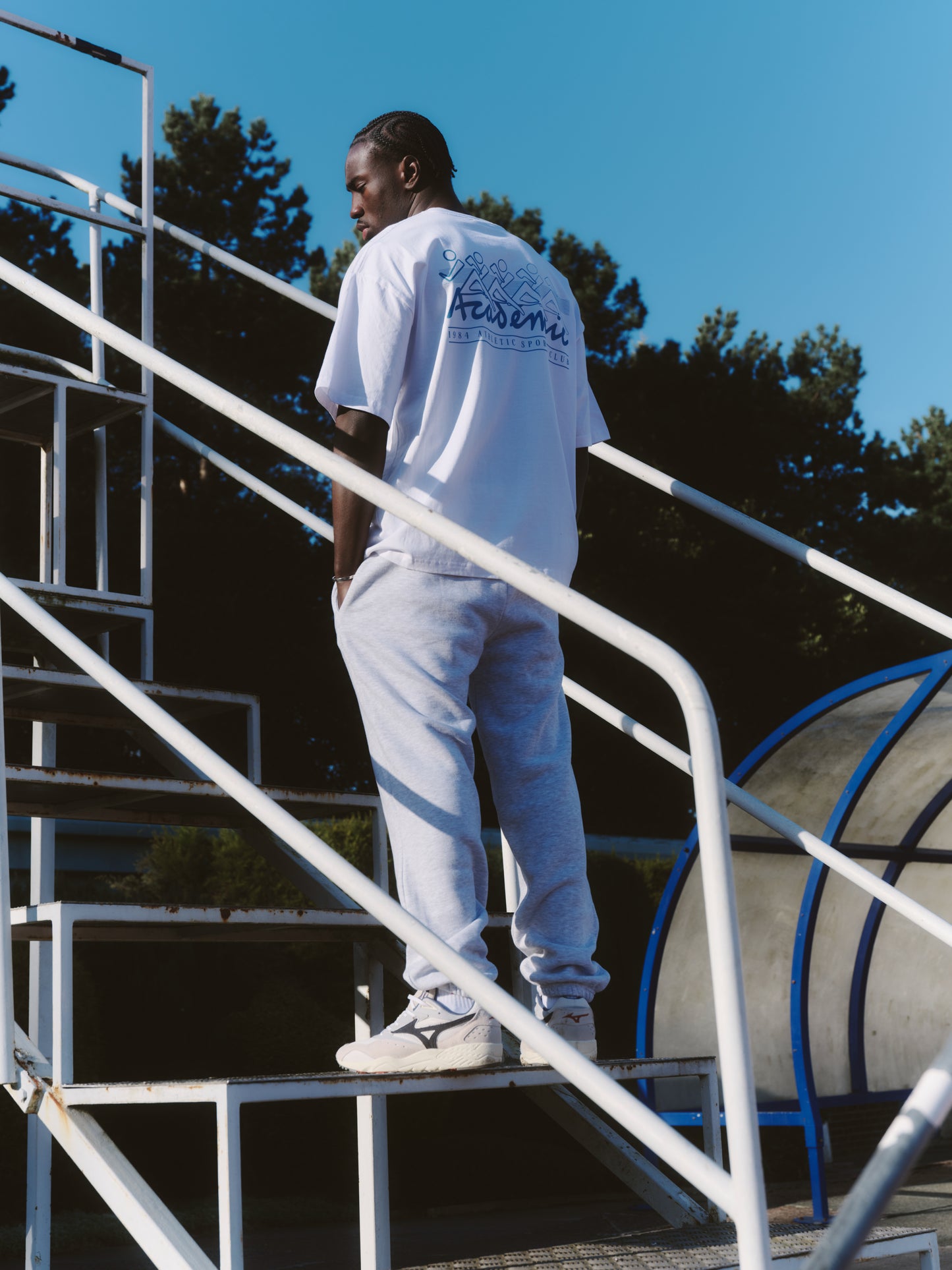 Vice 84 'Athletic Sports Club' Tee - White