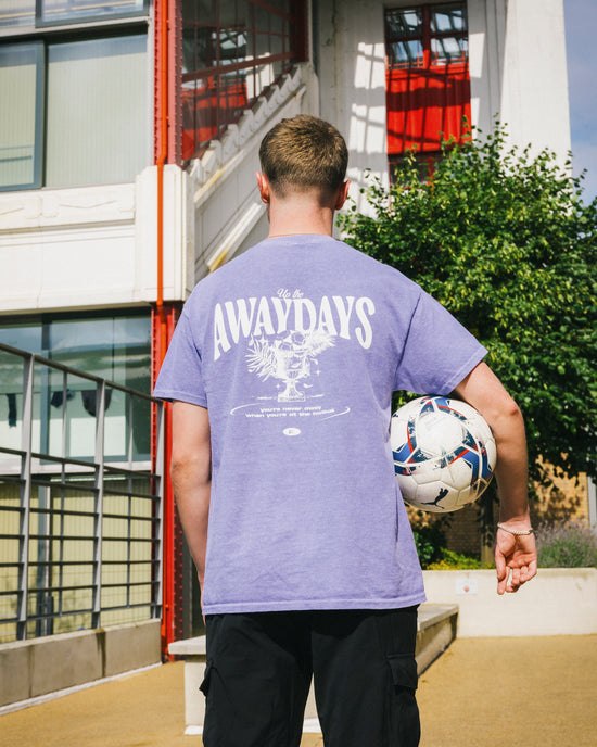 AwayDays 'Trophy' Tee - Vintage Washed Purple