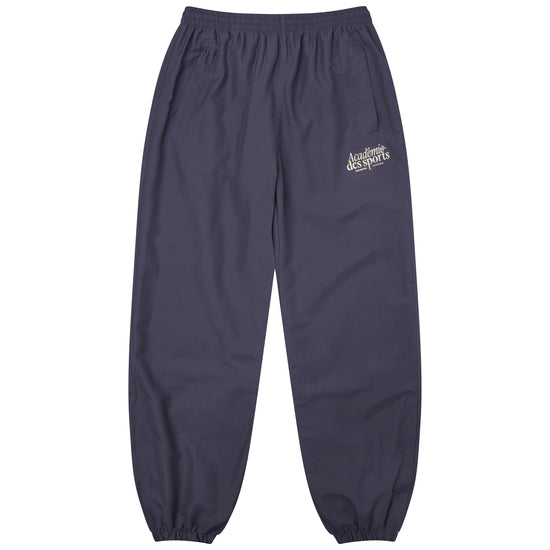 Vice 84 'Académie Des Sports Script' Nylon Trackpants - Navy