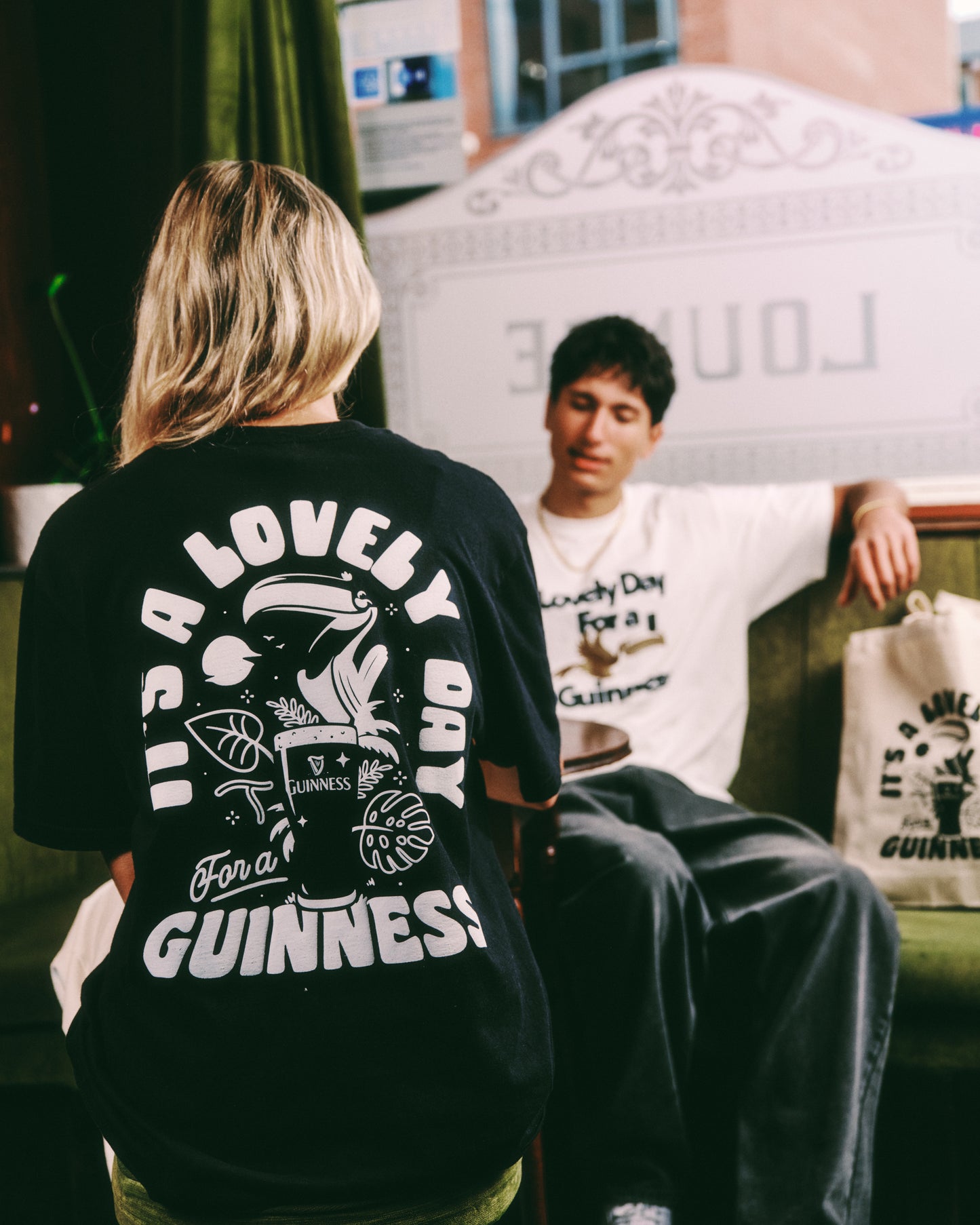 Guinness x UN:IK 'Jungle' Tee - Black