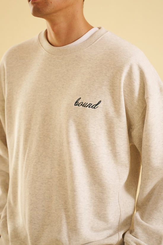 bound Ash Premium Script Sweater