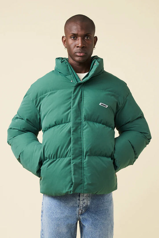 bound Arctic Padded Puffer Coat - Hunter Green