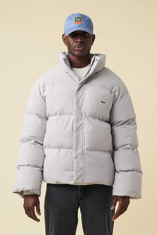 bound Arctic Padded Puffer Coat - Dove Grey