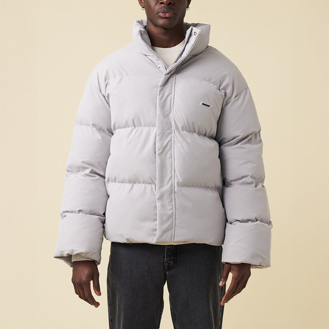 bound Arctic Padded Puffer Coat - Dove Grey