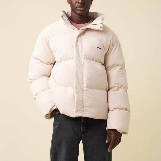 bound Arctic Padded Puffer Coat - Ecru