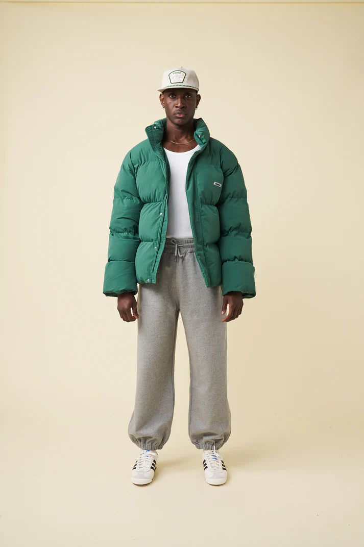 bound Arctic Padded Puffer Coat - Hunter Green