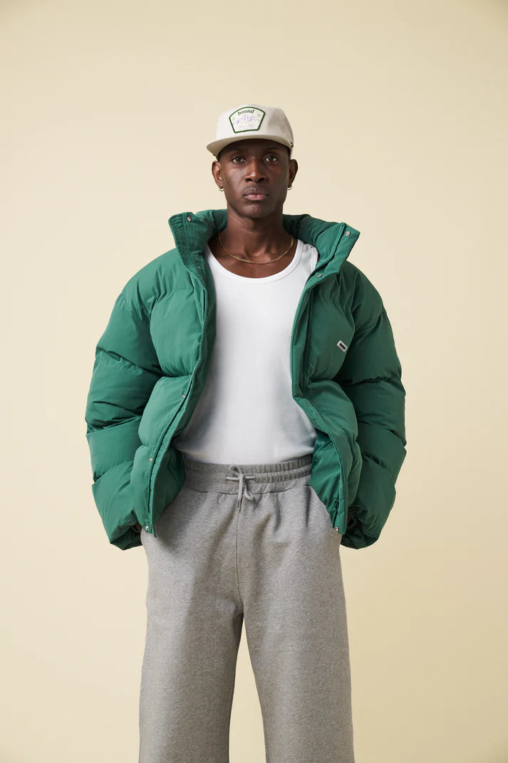 bound Arctic Padded Puffer Coat - Hunter Green