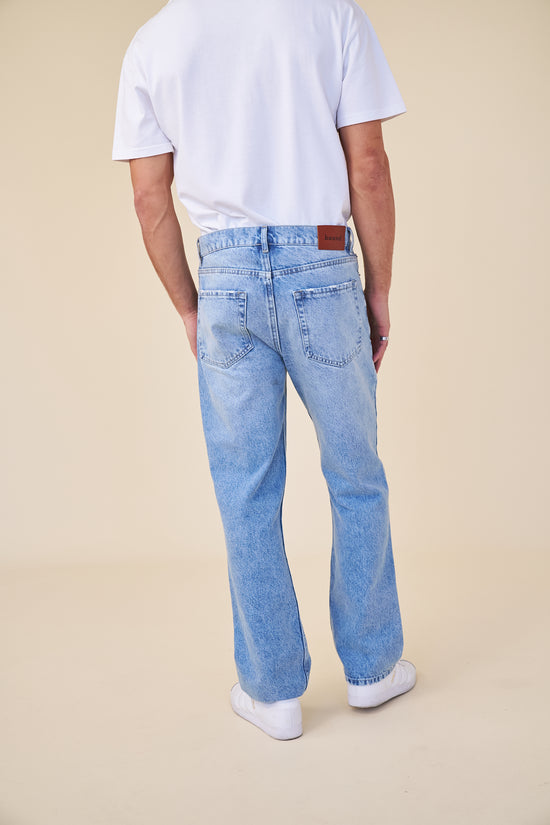 bound Williamsburg Denim Jean - Light Blue