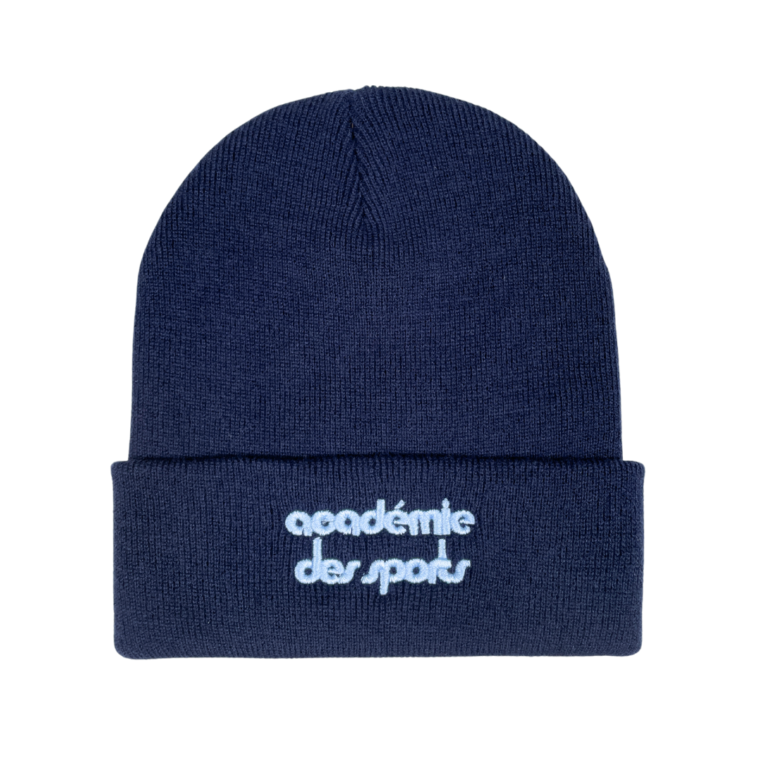 Vice 84 'Académie des Sports' Beanie - Oxford Navy