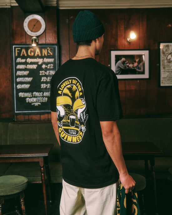 Guinness x UN:IK 'Tropical' Tee - Black