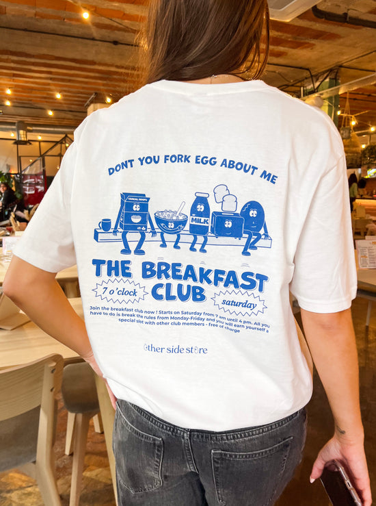 Other Side Store 'Breakfast Club' Tee - White