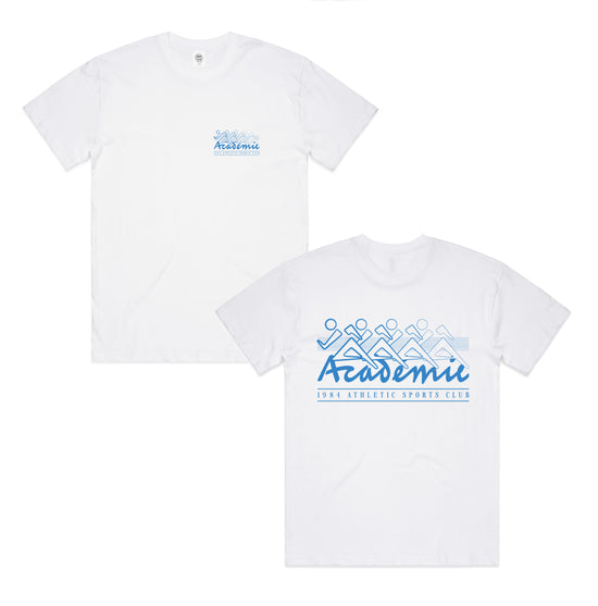 Vice 84 'Athletic Sports Club' Tee - White