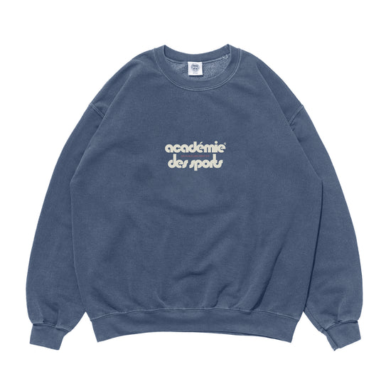 Vice 84 'Club Académie' Vintage Washed Sweater - Navy