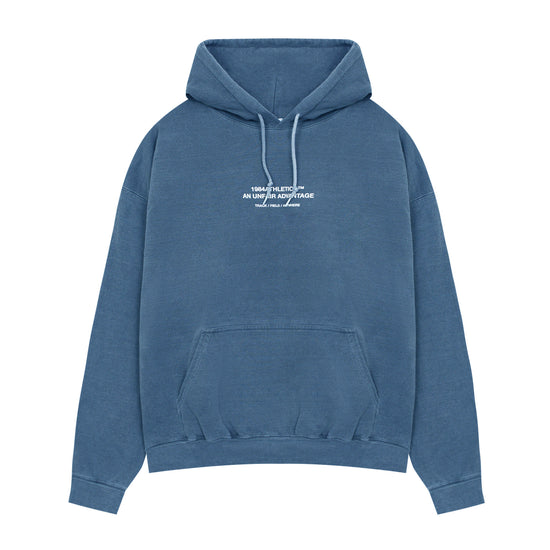 Vice 84 'Athletics' Vintage Washed Hoodie - Navy