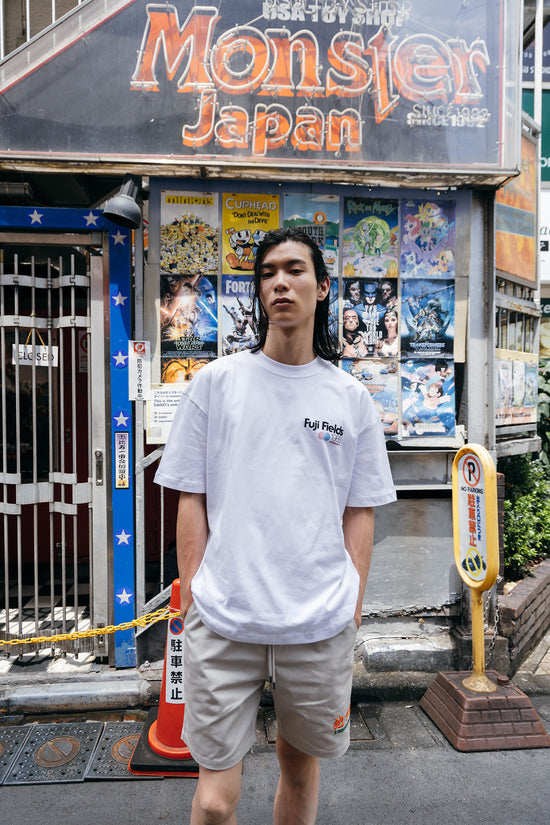 A Thousand Futures x GK 'Fuji Fields' Tee - White