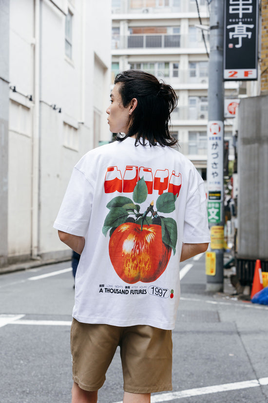 A Thousand Futures x GK 'Apple' Tee - White