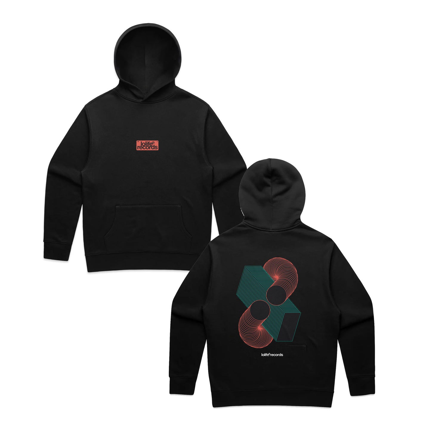 LOLiFE 002 Hoodie - Black