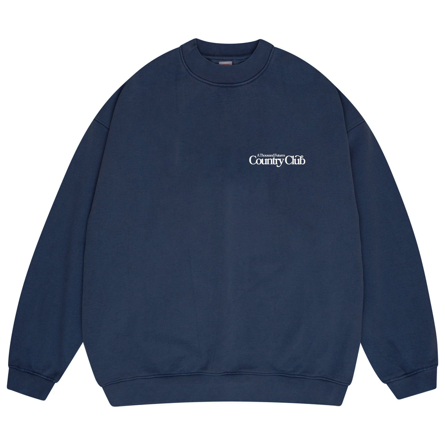 A Thousand Futures x GK 'Country Club' Sweater - Navy