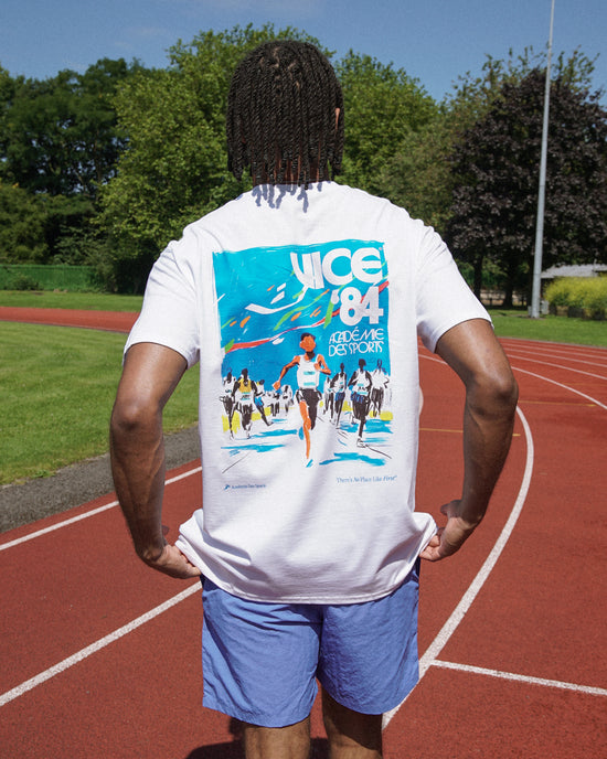 Vice 84 'Olympic Runner' Tee - White