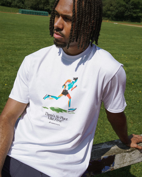 Vice 84 'Olympic Sprinter' Tee - White