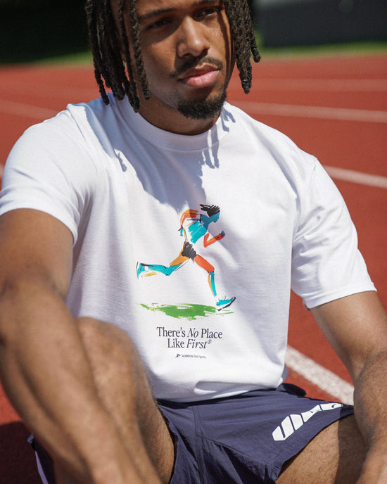 Vice 84 'Olympic Sprinter' Tee - White