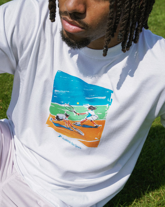 Vice 84 'Backhanders' Tee - White