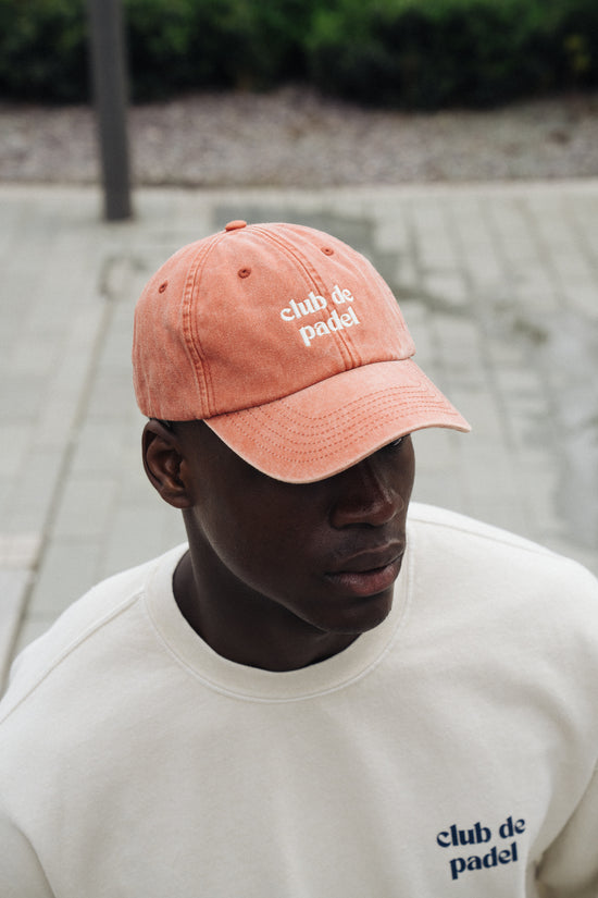 Club de Padel Vintage Washed Cap - Burnt Orange