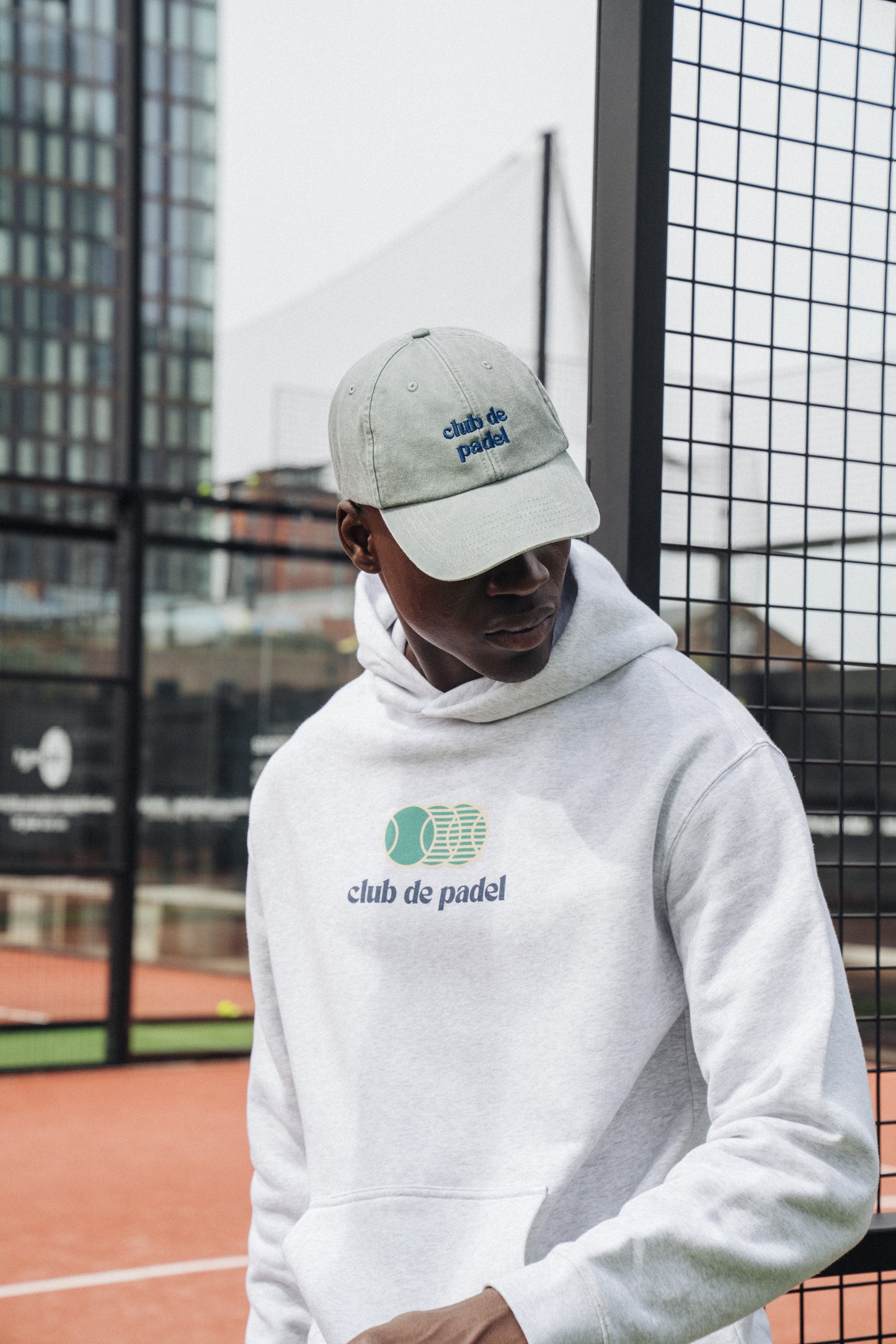 Club de Padel Vintage Washed Cap - Sage