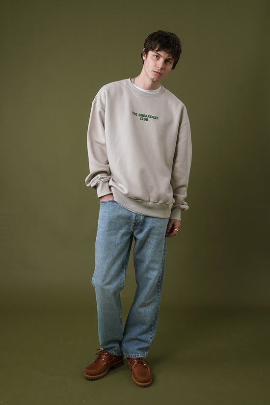 Other Side Store 'Breakfast Club' Sweater - Stone