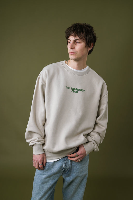 Other Side Store 'Breakfast Club' Sweater - Stone