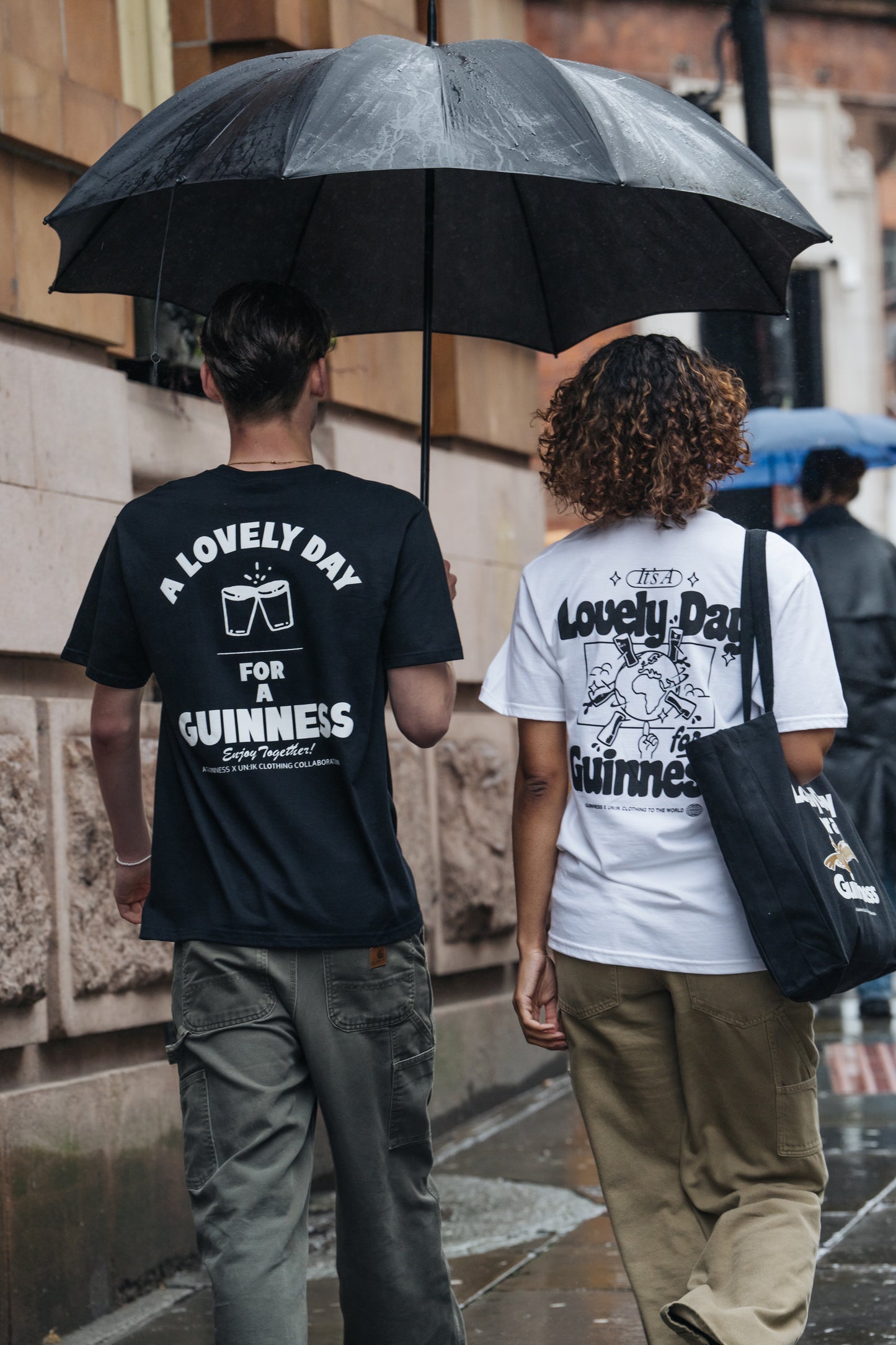 Guinness x UN:IK 'Worldwide' Tee - White