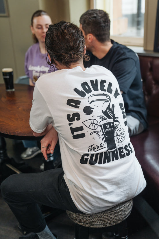 Guinness x UN:IK 'Jungle' Tee - White