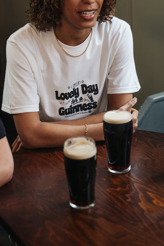 Guinness x UN:IK 'Worldwide' Tee - White