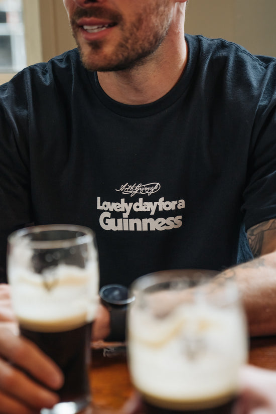 Guinness x UN:IK 'Lovely Day' Tee - Black