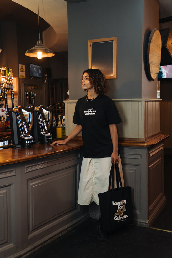 Guinness x UN:IK 'Lovely Day' Tee - Black