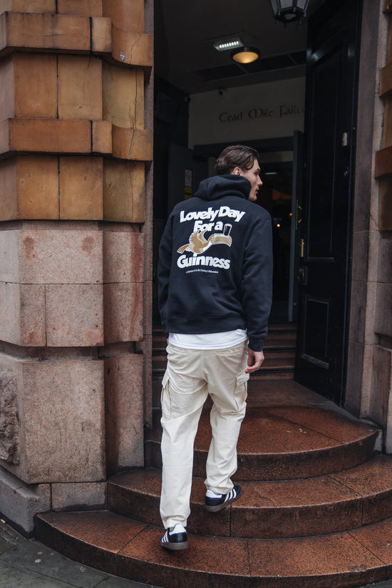 Guinness x UN:IK 'Lovely Day' Hoodie - Black