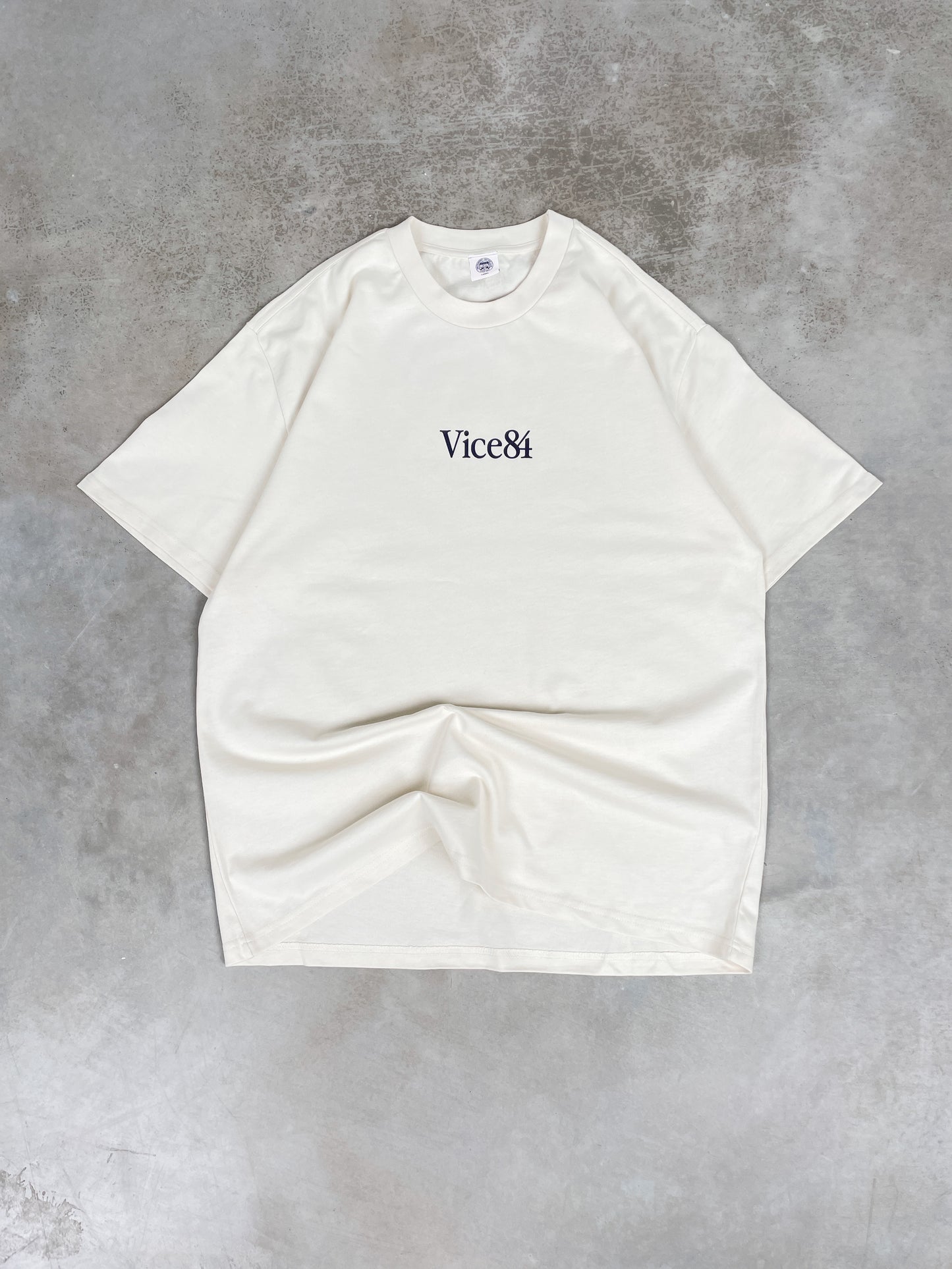 Vice 84 Premium Heavy Tee - Ecru