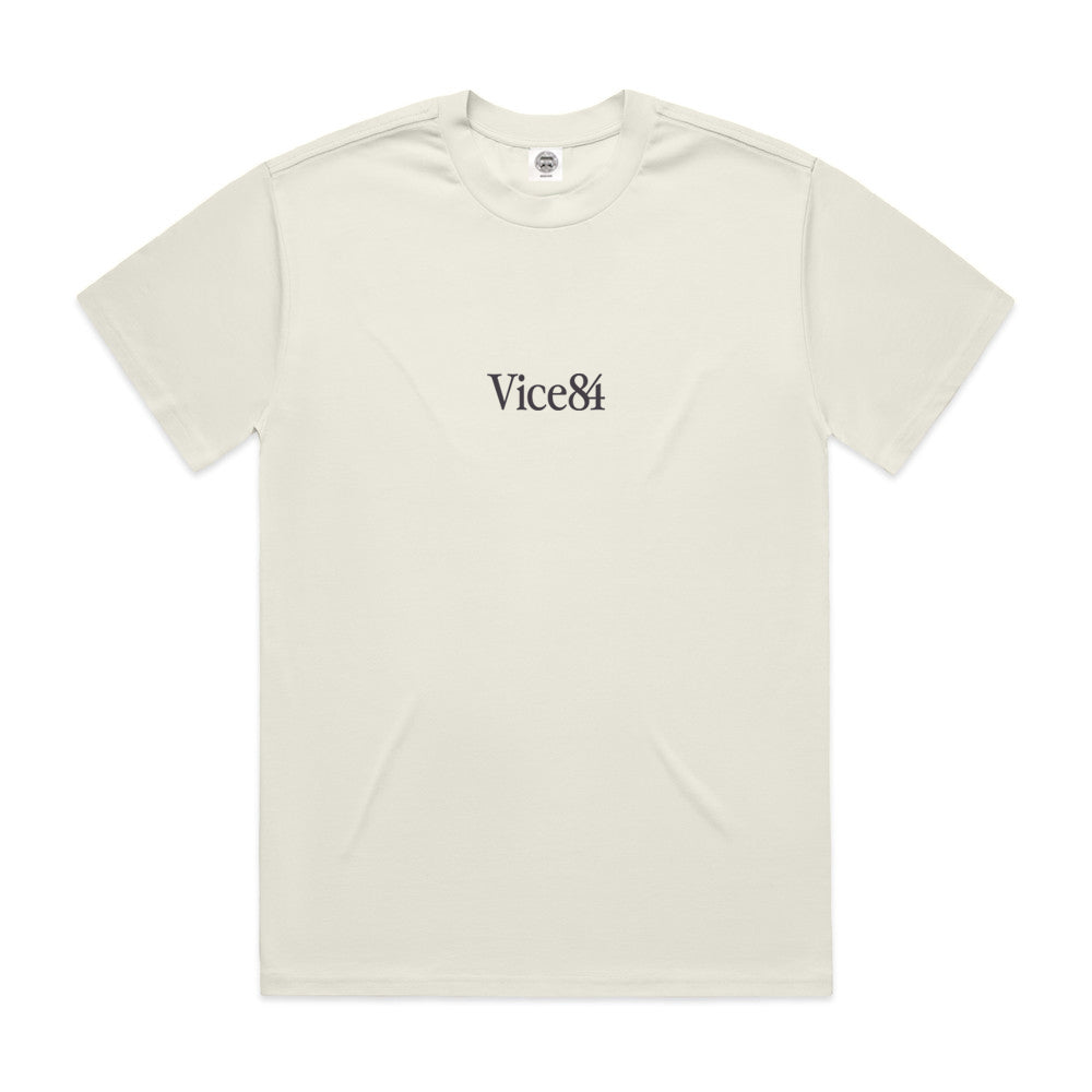 Vice 84 Premium Heavy Tee - Ecru