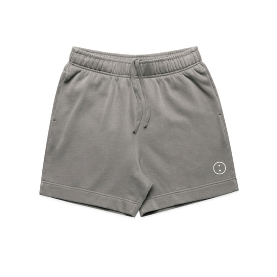 Essentials Premium Faded Jogger Shorts - Vintage Grey