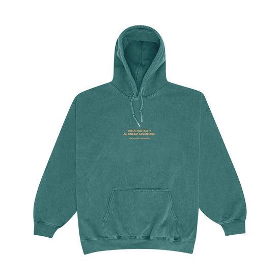 Vice 84 'Athletics' Vintage Washed Hoodie - Forest