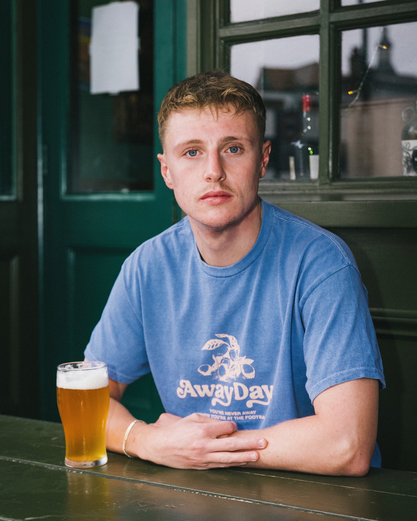 AwayDays 'Together' Tee - Vintage Washed Blue