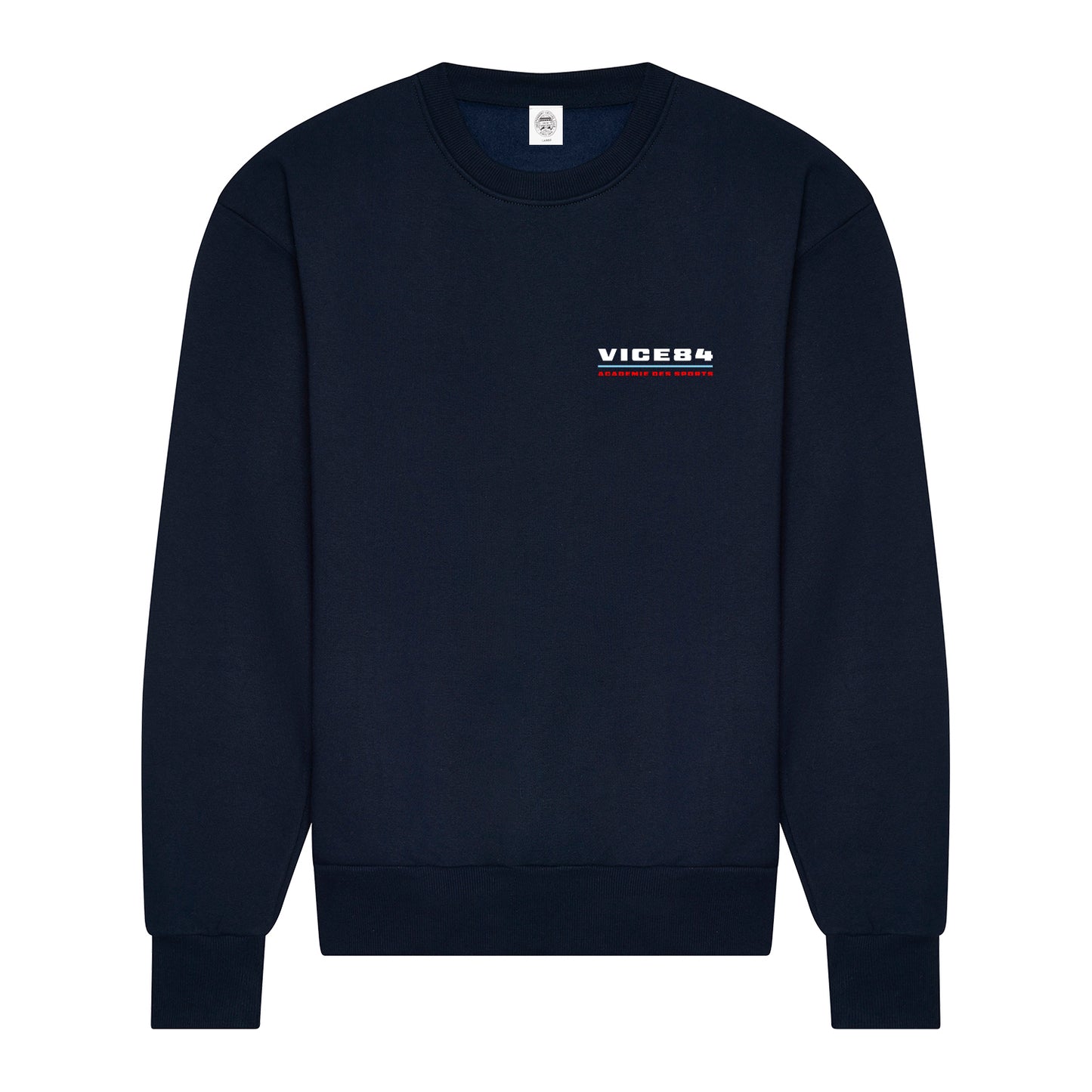 Vice 84 'Académie des Sports Logo' Heavyweight Sweater - Navy