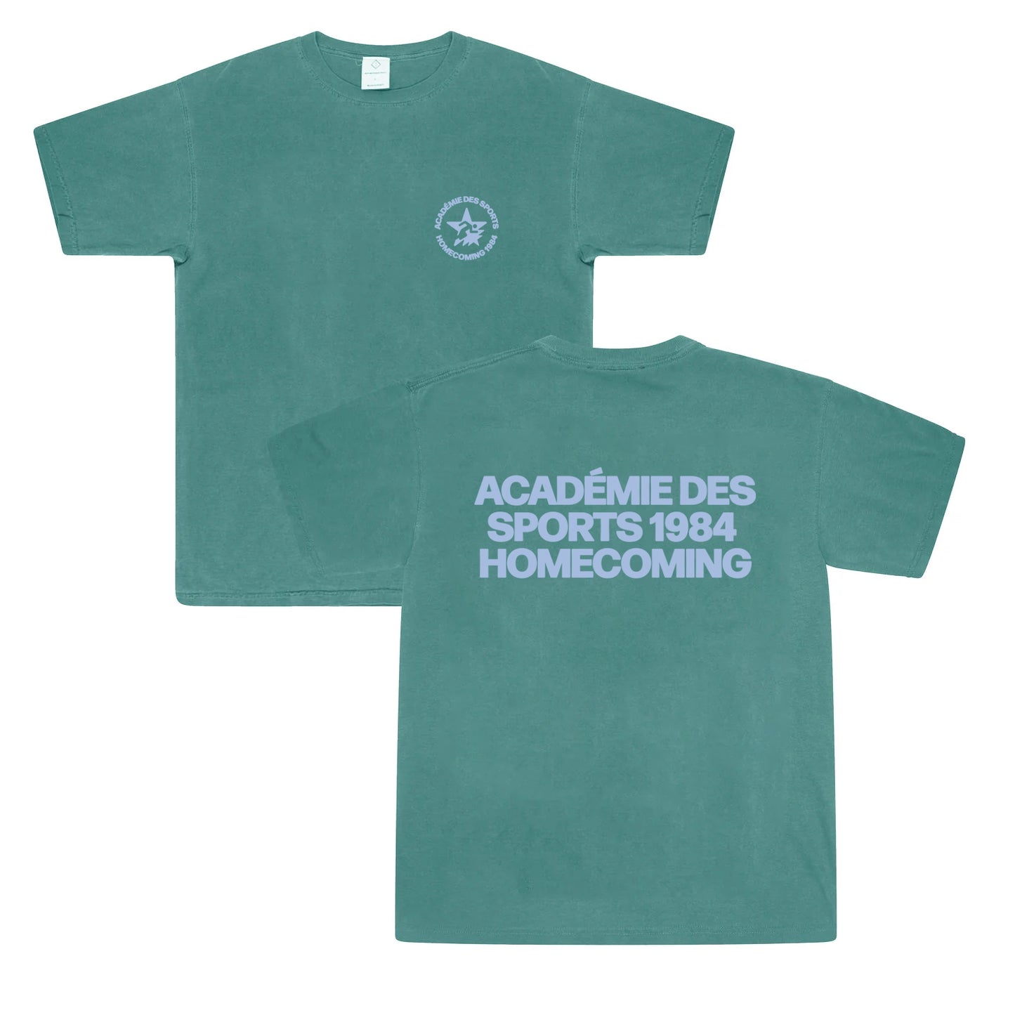 Vice 84 'Homecoming' Vintage Washed Tee - Green