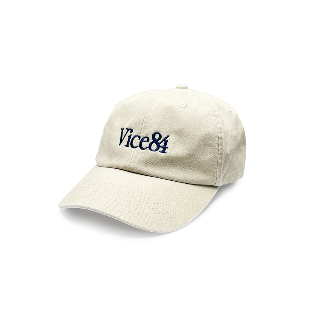 Vice 84 'Classic' Cap - Washed Cream