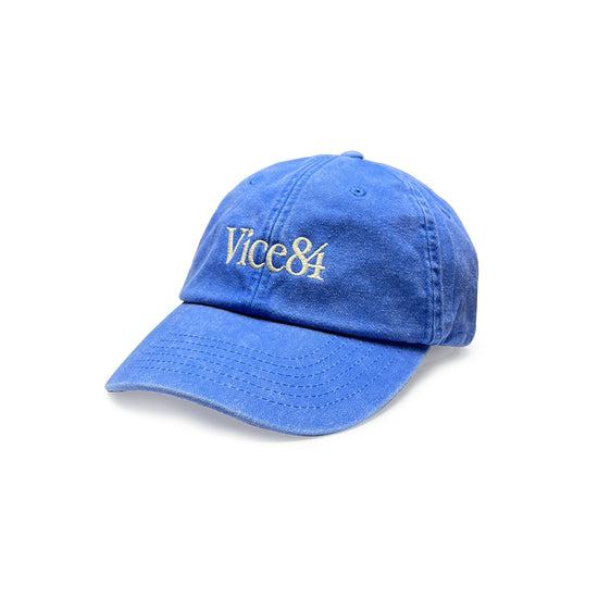 Vice 84 'Classic' Cap - Washed Blue