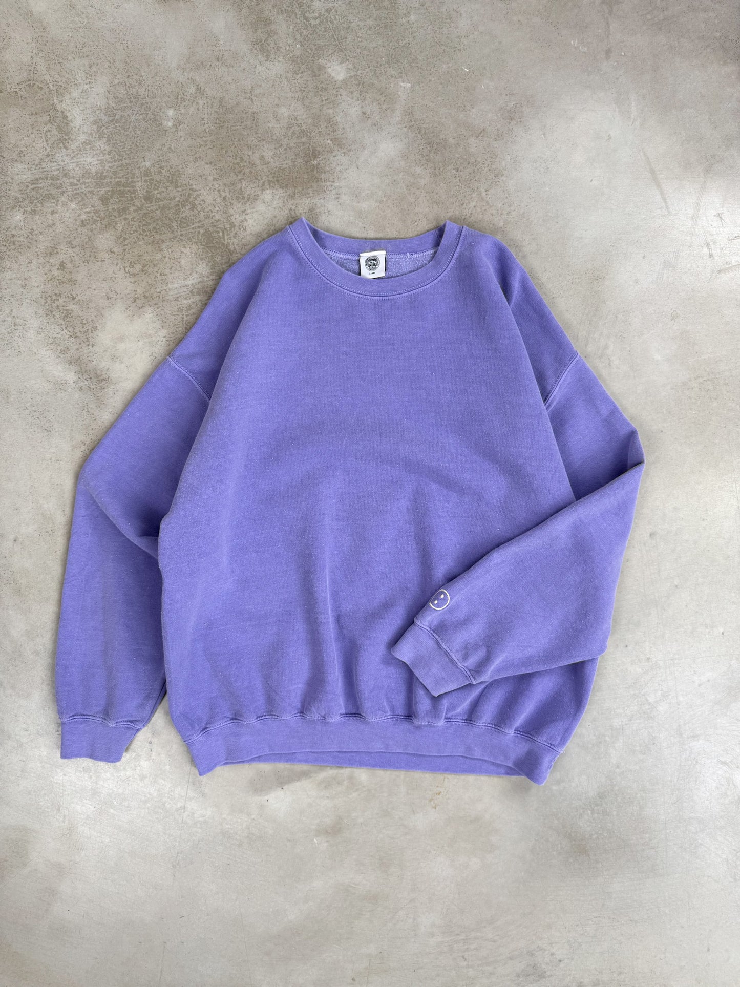 Essentials Vintage Washed Sweater - Orchid