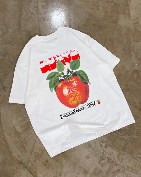 A Thousand Futures x GK 'Apple' Tee - White